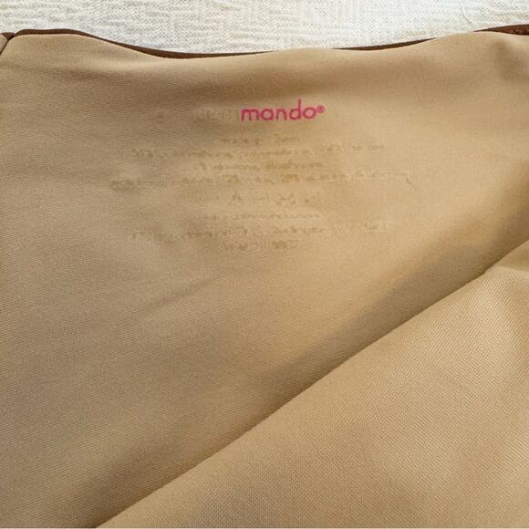 Commando Faux Leather Leggings Cocoa Size Small - Picture 10 of 11